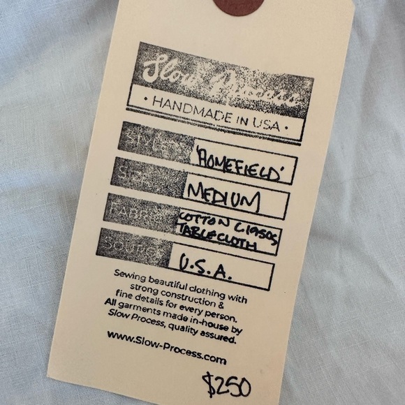 Slow Process handmade Hawaiian “Jersey”. Men’s medium. New w/ tags - Picture 8 of 8